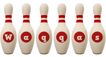 Waqqas bowling-pin logo