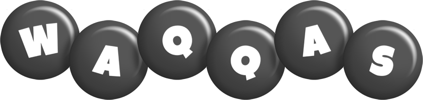 Waqqas candy-black logo