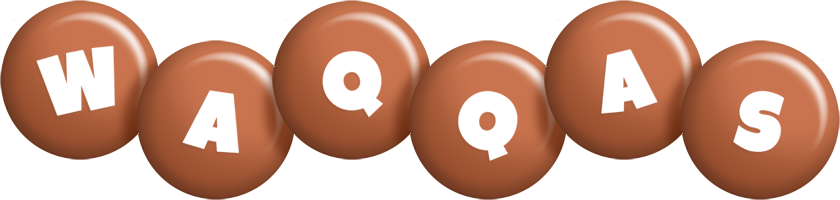 Waqqas candy-brown logo