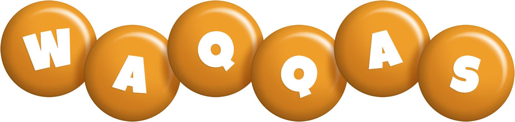 Waqqas candy-orange logo