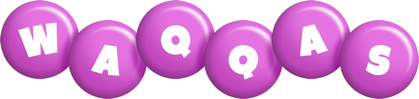 Waqqas candy-purple logo
