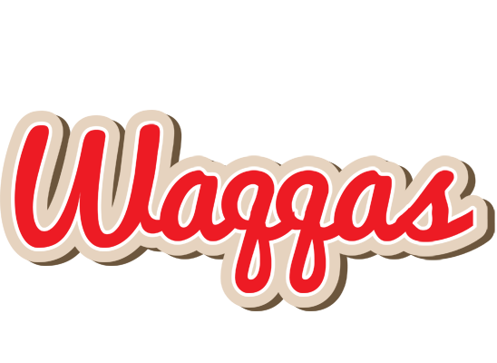 Waqqas chocolate logo