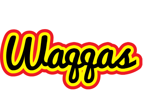 Waqqas flaming logo