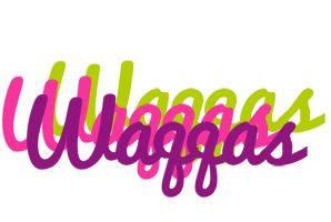 Waqqas flowers logo