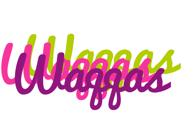Waqqas flowers logo