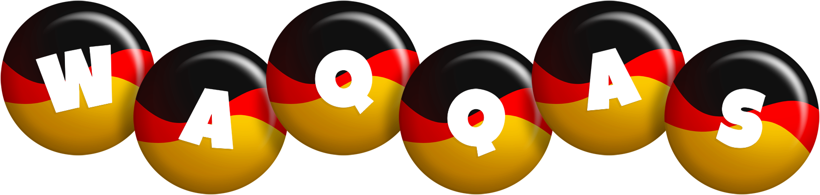Waqqas german logo