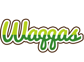 Waqqas golfing logo