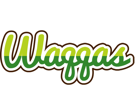 Waqqas golfing logo