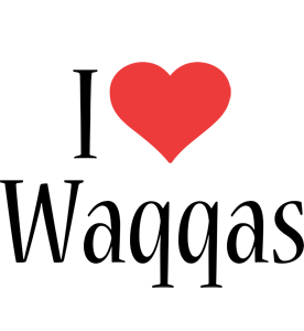Waqqas i-love logo