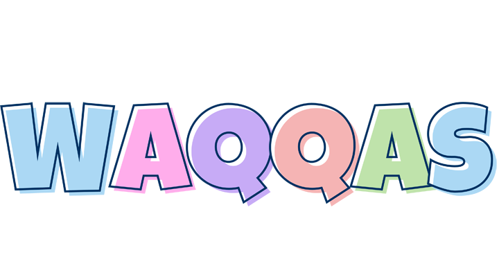 Waqqas pastel logo