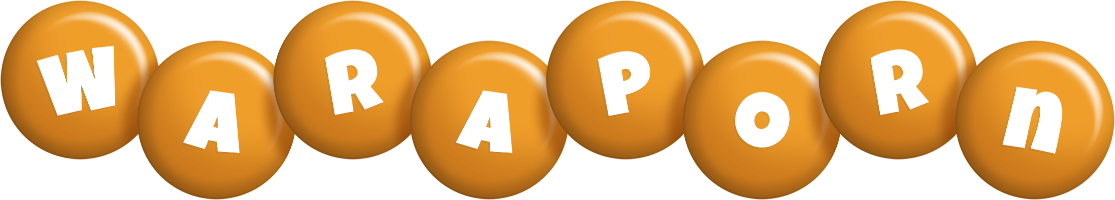 Waraporn candy-orange logo