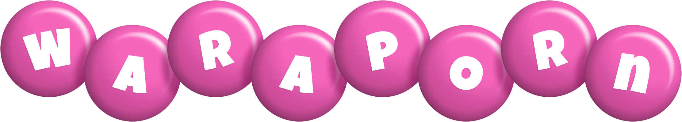 Waraporn candy-pink logo