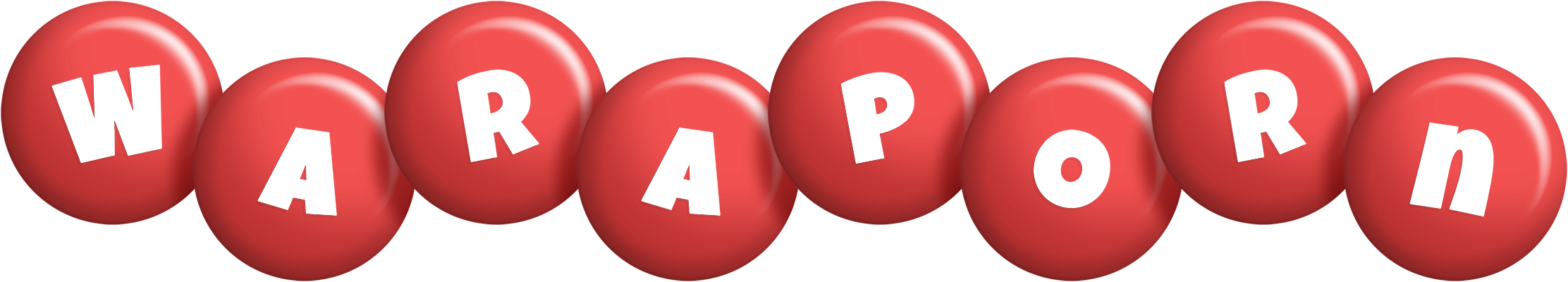 Waraporn candy-red logo