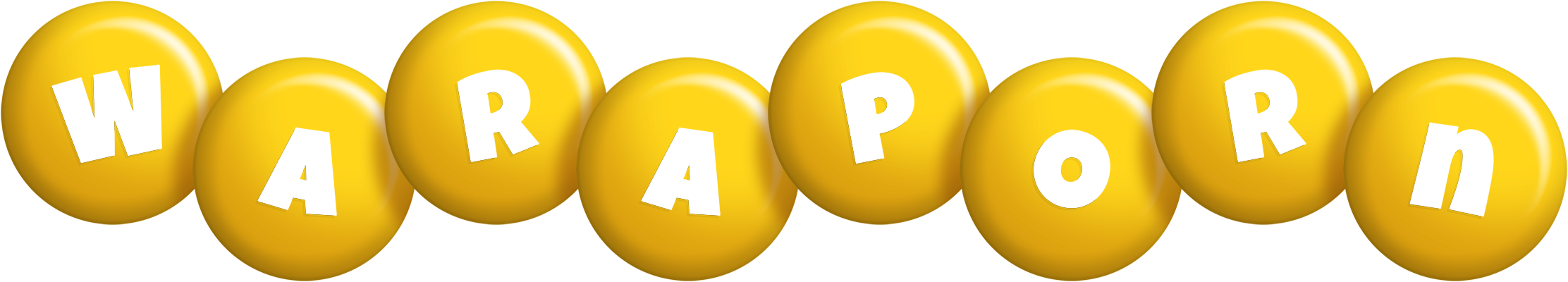 Waraporn candy-yellow logo