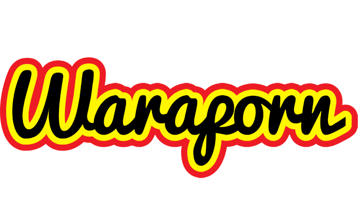 Waraporn flaming logo