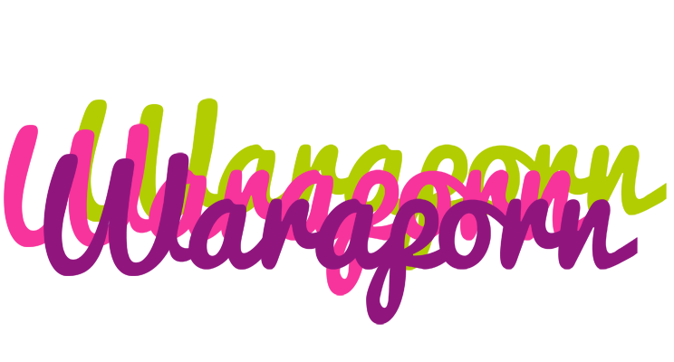 Waraporn flowers logo