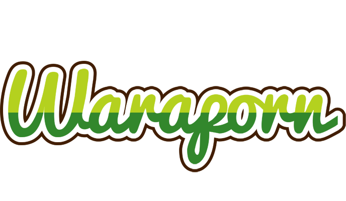 Waraporn golfing logo