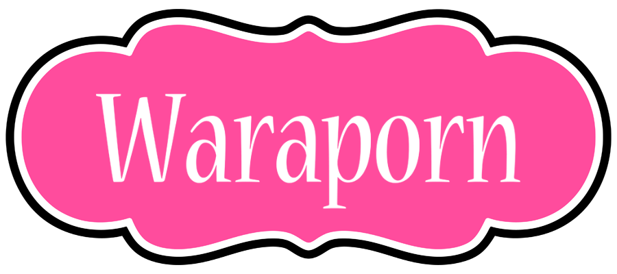 Waraporn invitation logo