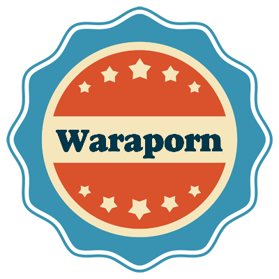 Waraporn labels logo