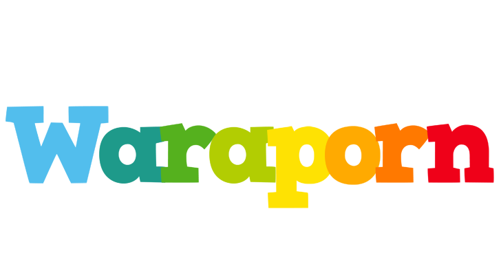 Waraporn rainbows logo