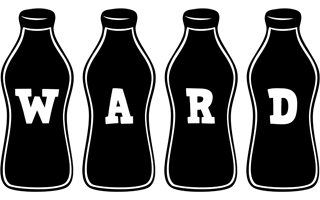 Ward bottle logo