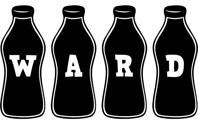 Ward bottle logo