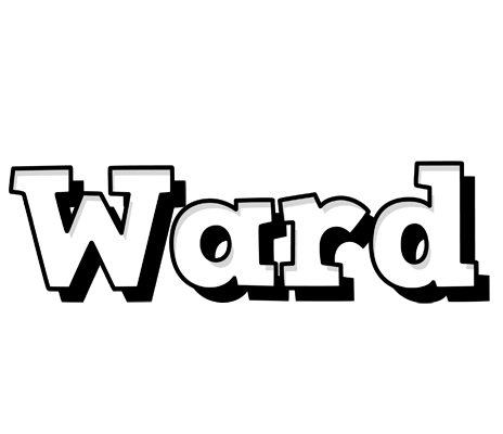 Ward snowing logo
