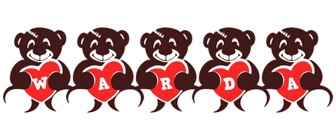 Warda bear logo