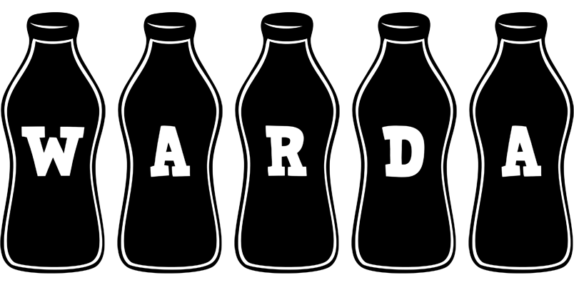 Warda bottle logo