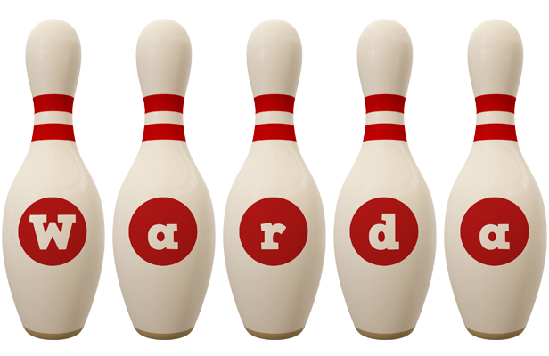 Warda bowling-pin logo