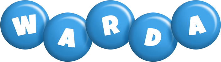 Warda candy-blue logo