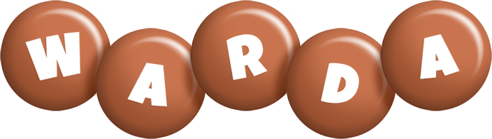 Warda candy-brown logo