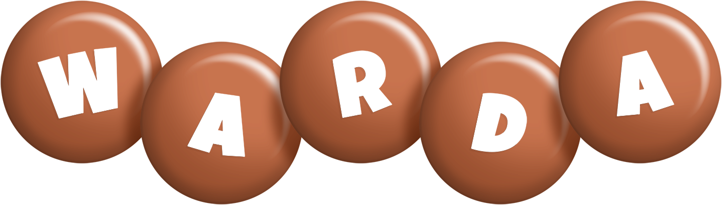 Warda candy-brown logo