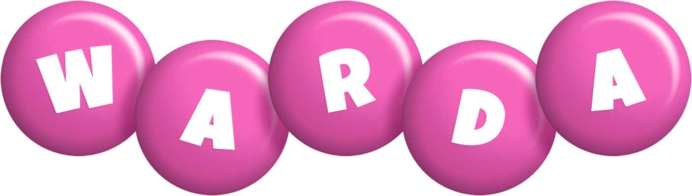 Warda candy-pink logo