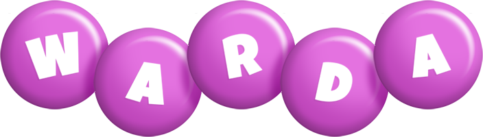 Warda candy-purple logo
