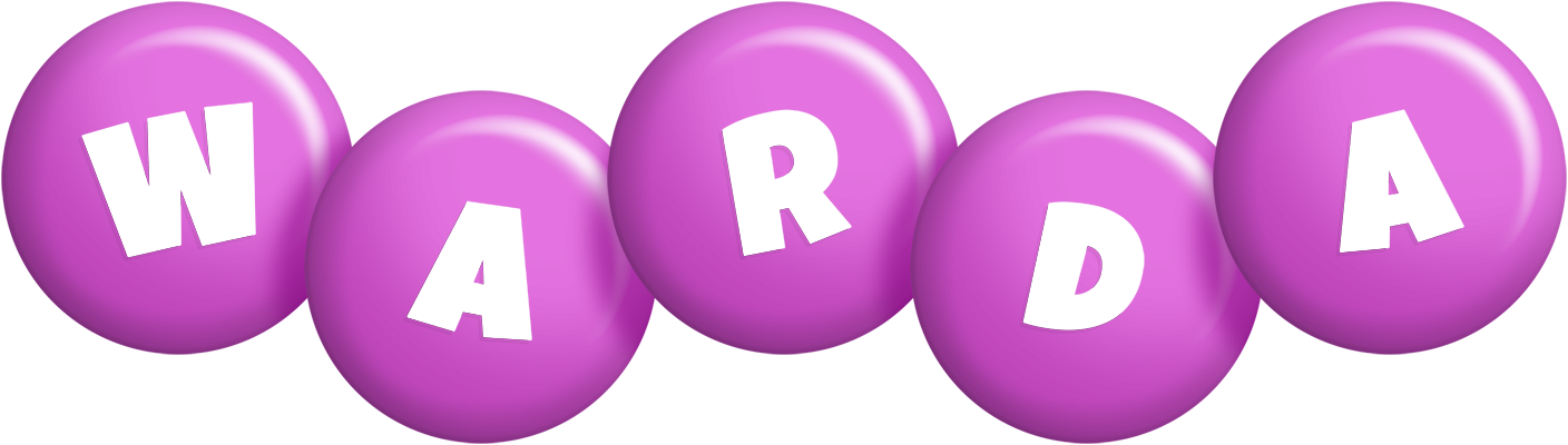 Warda candy-purple logo