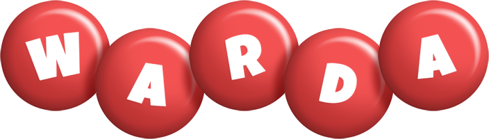 Warda candy-red logo
