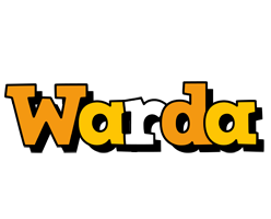 Warda cartoon logo