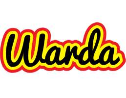 Warda flaming logo