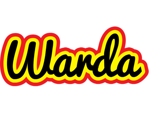 Warda flaming logo