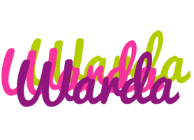 Warda flowers logo