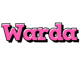 Warda girlish logo