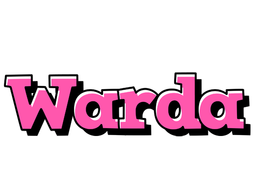 Warda girlish logo