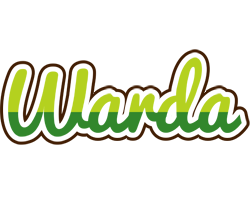 Warda golfing logo