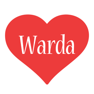 Warda love logo