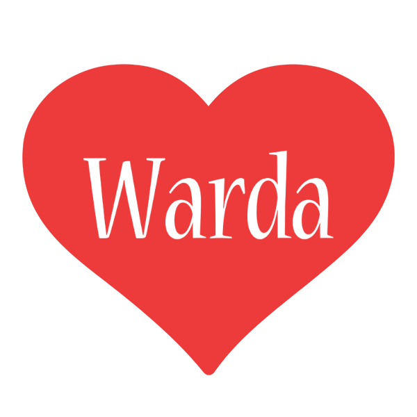 Warda love logo