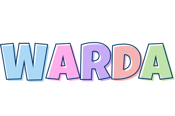 Warda pastel logo