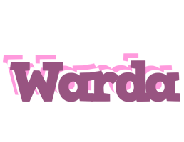 Warda relaxing logo