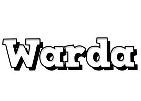Warda snowing logo