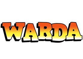 Warda sunset logo